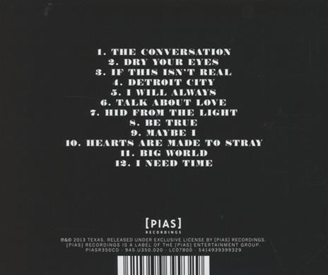 Conversation - CD Audio di Texas - 2