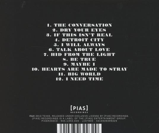 Conversation - CD Audio di Texas - 2