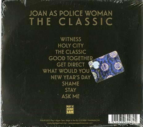 The Classic - CD Audio di Joan As Police Woman - 2