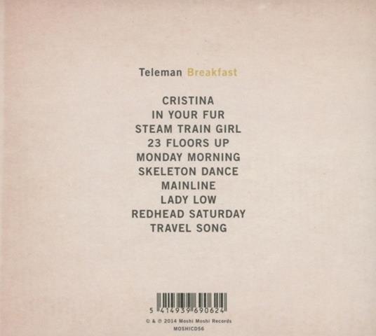 Breakfast - CD Audio di Teleman - 2