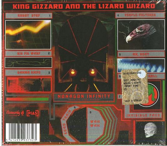 Nonagon Infinity - CD Audio di King Gizzard and the Lizard Wizard - 2