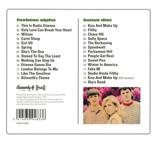 Foxbase Alpha - CD Audio di Saint Etienne - 2