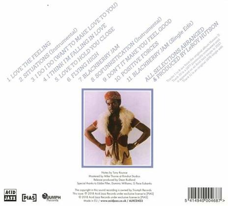 Hutson II - CD Audio di Leroy Hutson - 2