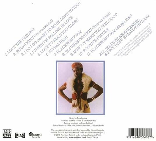 Hutson II - CD Audio di Leroy Hutson - 2