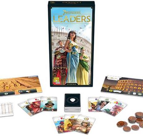 7 Wonders Leaders (nuova versione). Esp. - ITA. Gioco da tavolo - 3