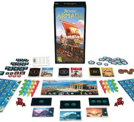 7 Wonders Armada (nuova versione). Esp. - ITA. Gioco da tavolo - 3