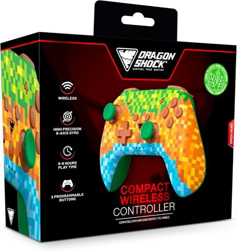 Dragonshock PopTop Compact Multicolore Bluetooth Gamepad Nintendo Switch - 2