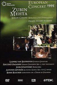 European Concert 1995. Zubin Metha, Berliner Philharmoniker (DVD) - DVD di Zubin Mehta,Berliner Philharmoniker