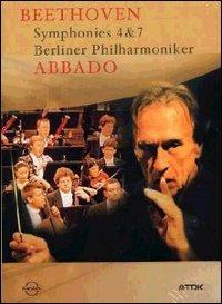 Symphonies 4 & 7 (DVD) - DVD di Ludwig van Beethoven,Claudio Abbado,Berliner Philharmoniker