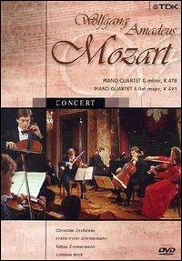 Wolfgang Amadeus Mozart. Piano Quartets in G minor K478, in Eb major K493 (DVD) - DVD di Wolfgang Amadeus Mozart