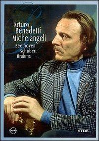 Arturo Benedetti Michelangeli. Beethoven, Schubert, Brahms (DVD) - DVD di Ludwig van Beethoven,Johannes Brahms,Franz Schubert,Arturo Benedetti Michelangeli