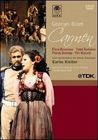 Georges Bizet. Carmen - DVD di Placido Domingo,Elena Obraztsova,Isobel Buchanan,Yuri Mazurok,Carlos Kleiber