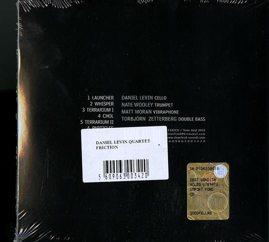 Friction - CD Audio di Daniel Levin - 2