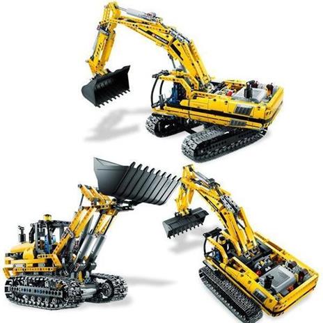 LEGO Technic (8043). Escavatore motorizzato - 6