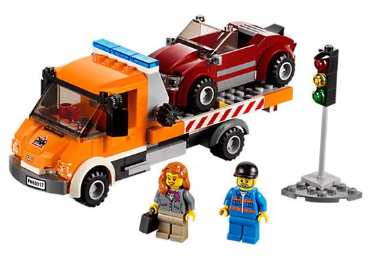 LEGO City (60017). Camion con pianale - 3