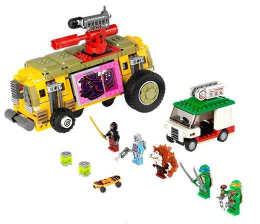 LEGO Ninja Turtles (79104). L'inseguimento stradale dello Shellriser - LEGO  - Ninja Turtles - Cartoons - Giocattoli | IBS