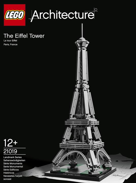 LEGO Architecture 21019 - Torre Eiffel : : Giochi e giocattoli