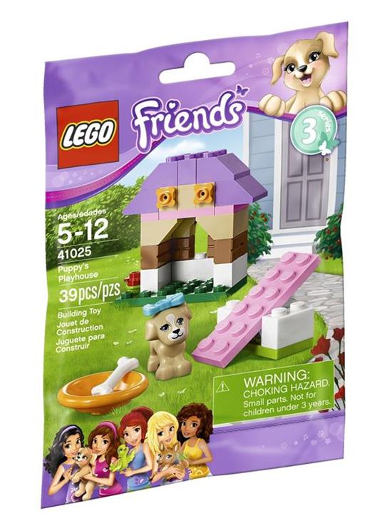 LEGO Friends (41025). La cuccia del cagnolino - LEGO - Friends - Edifici e  architettura - Giocattoli | IBS