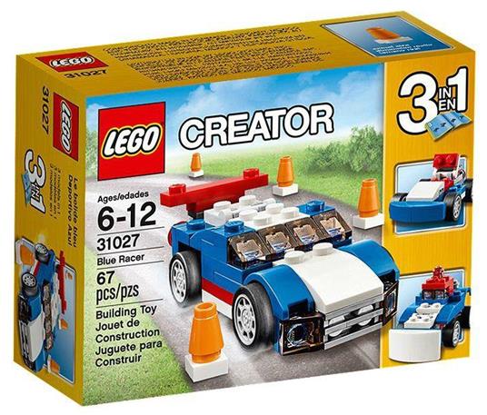 LEGO Creator (31027). Auto da corsa blu 3 in 1 - 2