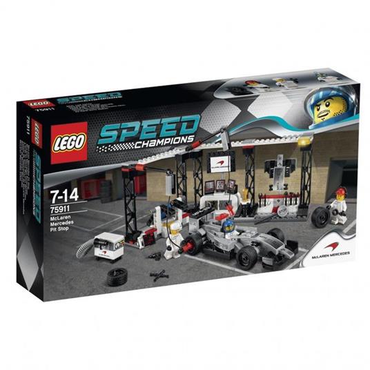 LEGO Speed Champions (75911). Pit stop McLaren Mercedes - LEGO - Speed  Champions - Automobili - Giocattoli | IBS