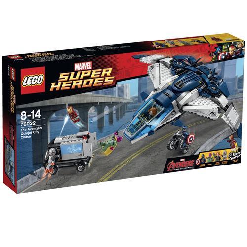 LEGO Super Heroes (76032). Inseguimento sul Quinjet