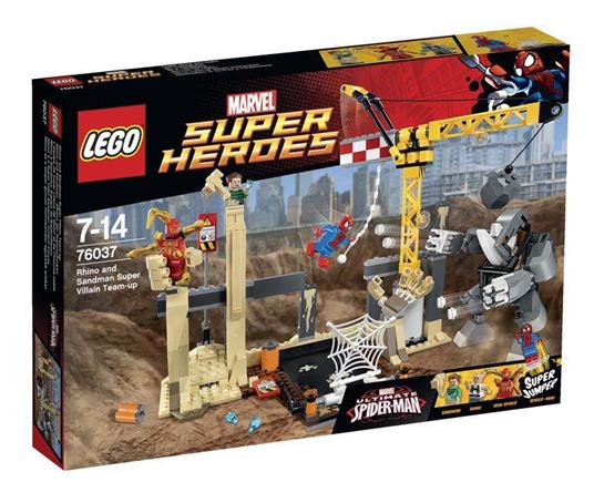 LEGO Super Heroes (76037). L'alleanza criminale di Rhino e l'Uomo S - 2