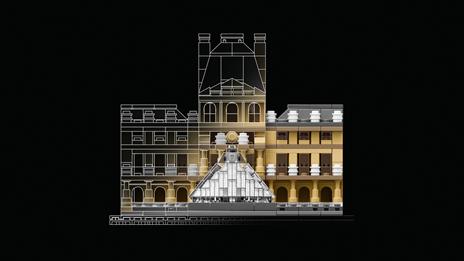 LEGO Architecture (21024). Louvre - 9