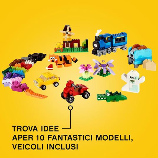 Lego Classic - Scatola Mattoncini Creativi Media per Liberare la Fantasia -  1069 5702015357180