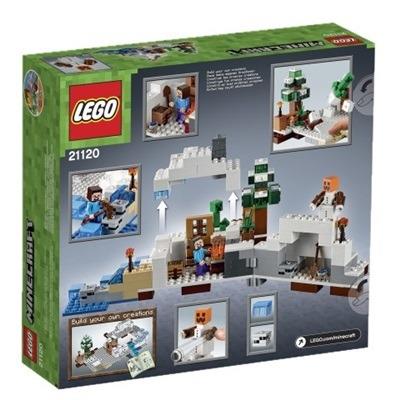 LEGO Minecraft (21120). Nascondiglio nella neve - LEGO - Minecraft -  Edifici e architettura - Giocattoli | IBS