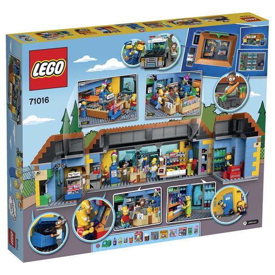 LEGO Speciale Collezionisti (71016). Jet Market dei Simpsons - LEGO - The  Simpsons - Cartoons - Giocattoli | IBS