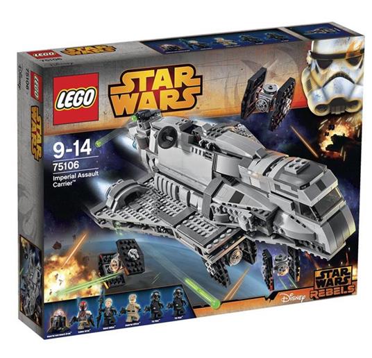 LEGO Star Wars (75106). Imperial Assault Carrier - LEGO - Star Wars -  Astronavi - Giocattoli | IBS