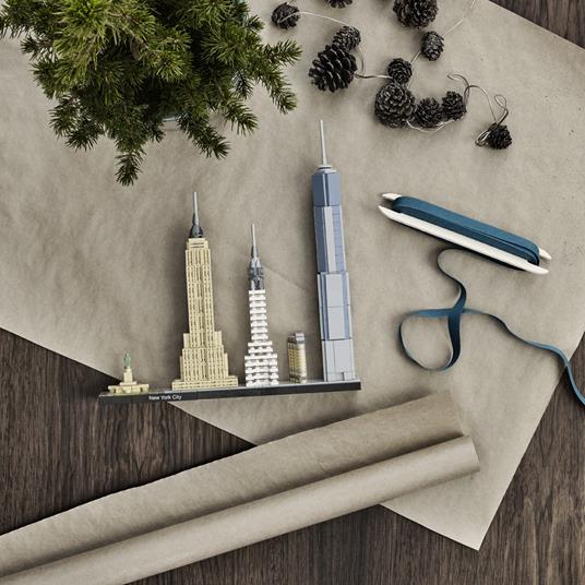 LEGO Architecture 21028 New York City, Collezione Skyline, Modellismo  Monumenti, Mattoncini Creativi, Idea Regalo - LEGO - Architecture - Edifici  e architettura - Giocattoli