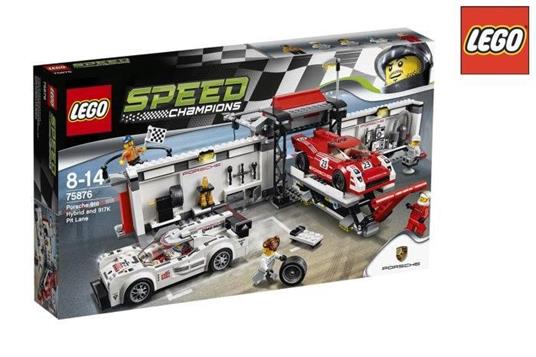 LEGO Speed Champions (75876). Porsche 919 Hybrid e 917K Pit Lane - 2