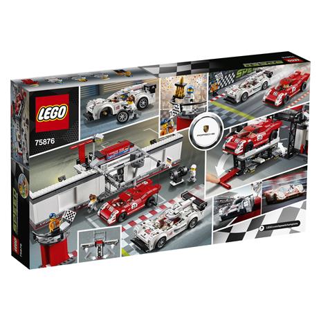 LEGO Speed Champions (75876). Porsche 919 Hybrid e 917K Pit Lane - 3