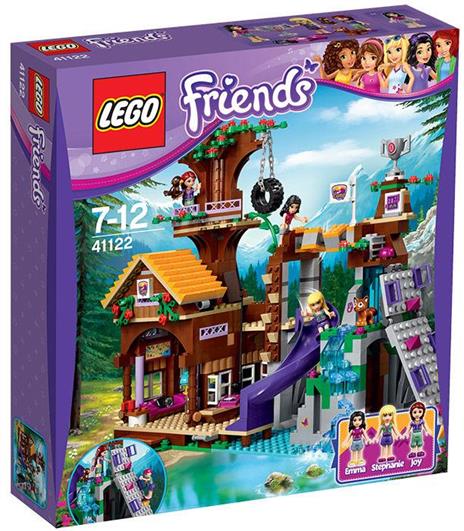 LEGO Friends (41122). La Casa sull'Albero al Campo Avventure - LEGO -  Friends - Edifici e architettura - Giocattoli | IBS