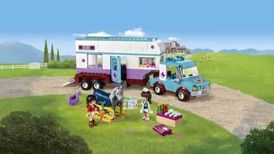 LEGO Friends (41125). Rimorchio veterinario dei cavalli - 10