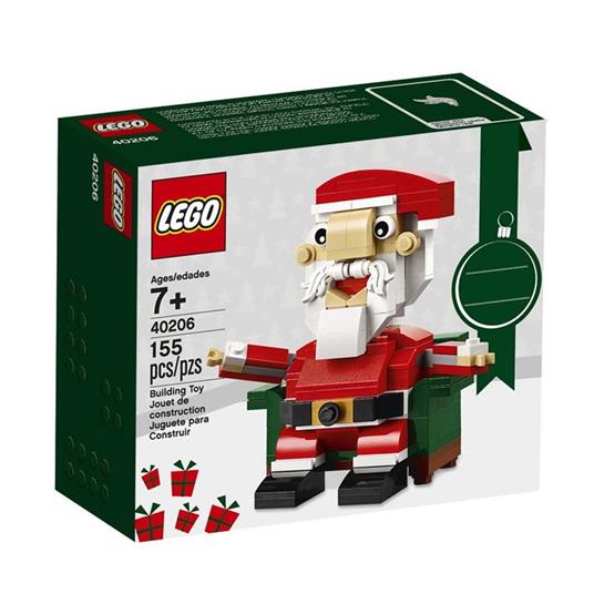 LEGO (40206). Natale 2016 Babbo Natale Santa Claus - LEGO - Edifici e  architettura - Giocattoli | IBS