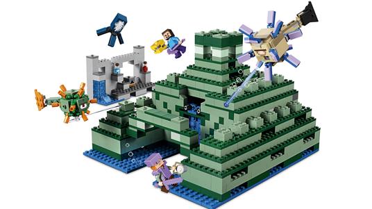 LEGO Minecraft (21136). Monumento oceanico - 6