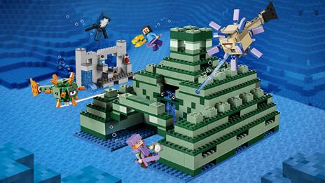 LEGO Minecraft (21136). Monumento oceanico - 8