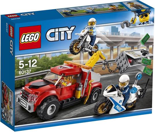 LEGO City Police (60137). Autogrù in panne - LEGO - City Police - Mestieri  - Giocattoli | IBS