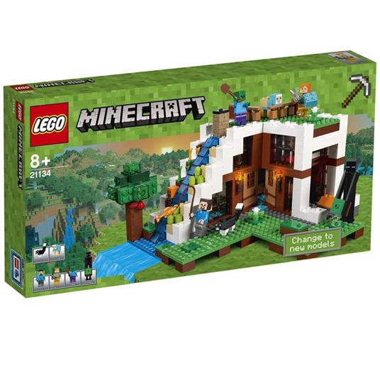 LEGO Minecraft (21134). La base alla cascata - 2