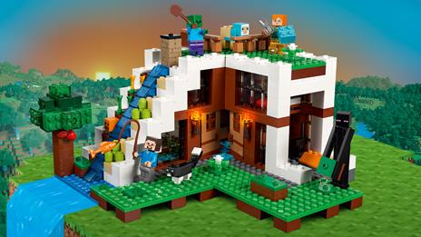 LEGO Minecraft (21134). La base alla cascata - 7