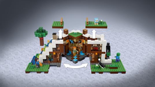 LEGO Minecraft (21134). La base alla cascata - 8