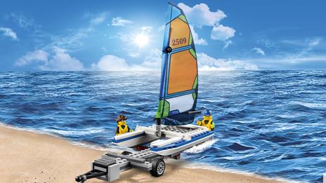 LEGO City Great Vehicles (60149). Pick up 4x4 con catamarano - 7