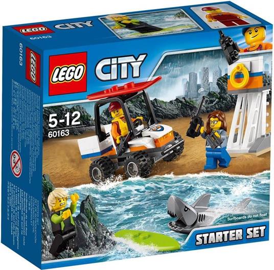 LEGO City Coast Guard (60163). Starter set Guardia Costiera