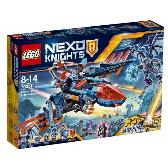 LEGO Nexo Knights (70351). Il Falcon Fighter di Clay - 5