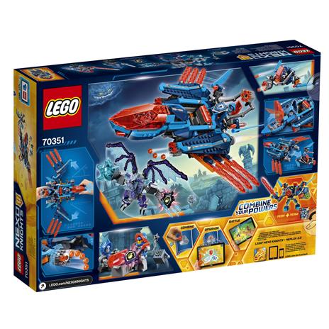 LEGO Nexo Knights (70351). Il Falcon Fighter di Clay - 16