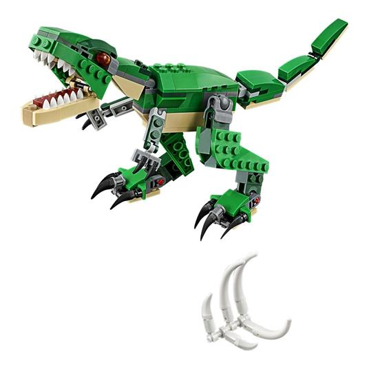 LEGO Creator 31058 Dinosauro, Giocattolo 3 in 1, Set con T-rex, Triceratopo e Pterodattilo, Giochi per Bambini dai 7 Anni - 12