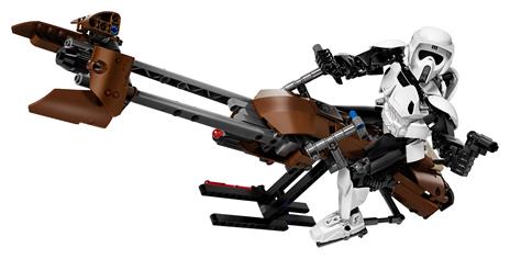 LEGO Constraction Star Wars (75532). Scout Trooper e Speeder Bike - 8