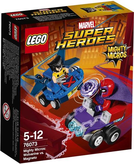 LEGO Super Heroes (76073). Mighty Micros: Wolverine contro Magneto - 8